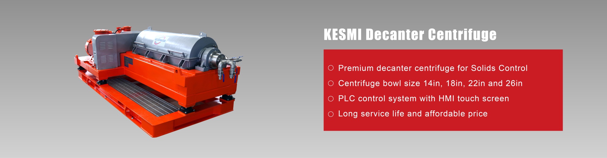 DECANTER CENTRIFUGE